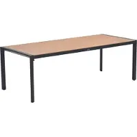 Garden Impressions Felini tafel- 220x93 cm carbon black light teaklook