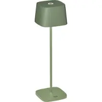 Konstsmide 7814-630 Capri LED-accutafellamp Groen-grijs