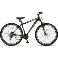 Umit 4 Motion MTB 29 Inch 46 cm Unisex 21V V-Brakes Zwart/Geel