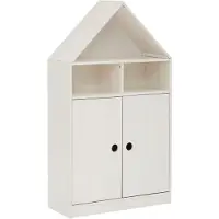 Notio Living Alpi-Kast - 2-Deurs met Dak - Wit