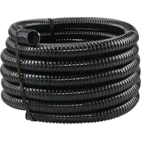 T.I.P. Mehrzweck-Spiralschlauch 1 (schwarz), 5m, ohne Anschlüsse 31015 Spiraal-tuinslang Zwart 5 m 1 inch 5 m