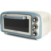 Ariete Elektrische Oven - - Vintage 979 - 18L - 1380 Watt - Kleur Blauw