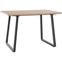 DOMUS Leeds - Eettafel 120x80 cm in Natuur (76 x 120 x 80 cm)