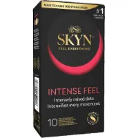 Manix SKYN Intense - latexvrij condoom - geribbeld en met nopjes - 10 stuks