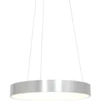 Steinhauer Hanglamp Ringlede 48cm LED Zilver