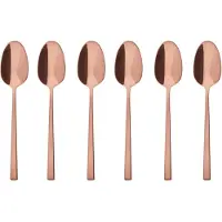 Sambonet Espressolepel Rock PVD Copper (6-Delig)