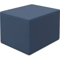 Aktiv shop GmbH Orthopedische Kubus - Beenverhoger en Zitkubus voor Stretching en Ontspanning, Rug-, Wervelkolom- en Houdingsondersteuning, Wasbare Hoes, 40x50x50 cm