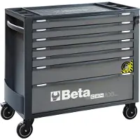 HBM Gereedschapswagen RSC24AXL/7-A met 7 laden - 97 cm - grijs