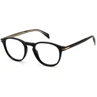 David Beckham DB 1018 49/20/150 Zwarte Acetaat monturen MAN DB 1018