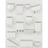 Vitra Uten.Silo Re Ii Wandopslag 52x68 Cm Wit - Rekkensysteem (modulair) Gerecycled Abs-kunststof White - 21512501