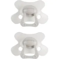Difrax Fopspeen Dental - 18+ Maanden - Wit - 2 Stuks
