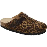 Scholl Medische Klomp Women Fae Printed Leather Yena 2024-Schoenmaat 38