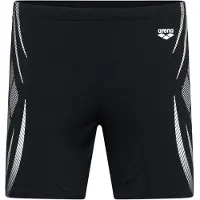 Arena Heren Poseidona Zwart/Wit Mid-Length Jammer || Maat: 85 cm