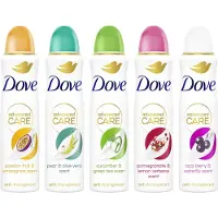 Dove - Deodorant Spray Mixset - Advanced Care Anti-Transpirant Go Fresh - 5 x 150 ml