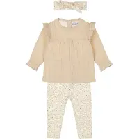 Dirkje Meisjes Kledingset - Beige