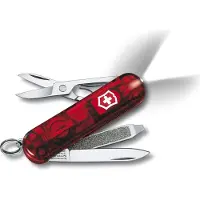Victorinox Signature Lite 0.6226.T Zwitsers zakmes Aantal functies 7 Rood (transparant)
