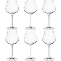 Georg Jensen Rode Wijnglas Sky Crystalline 500 ml (Set van 6)