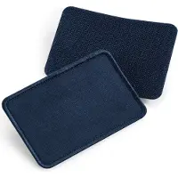 Beechfield Afneembare katoenen patch B600 - French Navy - One size
