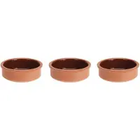 Excellent Housewares Terracotta Tapasschalen 3 Stuks