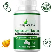 Livinggreens Magnesium tauraat + vitamine b6