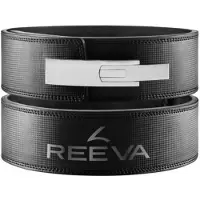 Reeva Halterriem - Carbon Leer Lifting Belt - Zwart - M
