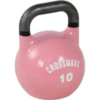 Lifemaxx Crossmaxx Competition Kettlebells - Roze - 10 kg