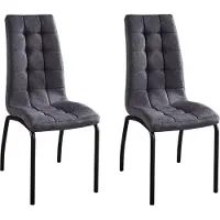 Möbilia stoel set van 2 55,5x84,5 cm