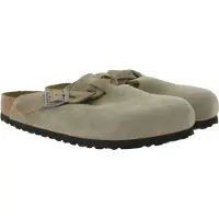 Birkenstock Muiltjes 'Boston' taupe