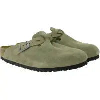 Birkenstock Clogs 'Boston' taupe