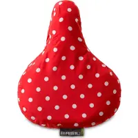 Basil ROSA-SADDLE COVER. rood / wit