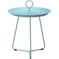 Houe Bijzettafel Eyelet Tray Table Ice Blue Ø45