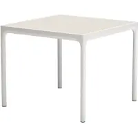 Houe Tuintafel Four Aluminum Table Muted White 90 x 90 cm