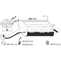 ERNST 680141 Einddemper