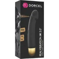 Marc Dorcel - Real Vibration M - Realistische Vibrator - Zwart