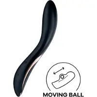 Satisfyer Rrrolling - G-spot vibrator met bewegende balletjes - zwart