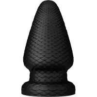 BUTTR - Cold Blooded Buttplug met Textuur