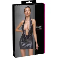 Cottelli Party - halterjurk (zilver) - L