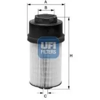 Ufi 26.009.00 Brandstoffilter