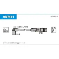 JANMOR ABM81 Bougiekabels