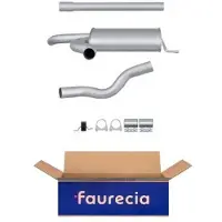 Hella 8LC 366 026-211 Uitlaat middendemper