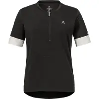 Schöffel Tricot 'CIRC' zwart / zwart gemêleerd / wit