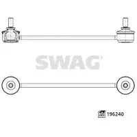 SWAG 33 11 2077 Stabilisatorstang