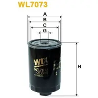 WIX FILTERS WL7073 Oliefilter
