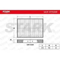 Stark SKIF-0170259 Interieurfilter