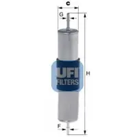 Ufi 31.768.00 Brandstoffilter