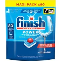 Finish 4x Vaatwastabletten Power Regular 80 Stuks