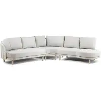 Santika Furniture Santika Nanda hoek loungeset 3-delig