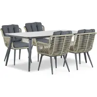 Coco Custa/Vienna 180 cm dining tuinset 5-delig