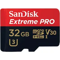 SanDisk microSDHC Extreme Pro 32GB 100MB/s A1 U3 + SD adapter