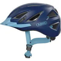 ABUS Fietshelm URBAN-I 3.0 core blue M - 52-58 cm - blauw - Geschikt voor gebruik op elektrische fietsen - stadsfietsen - 280 g